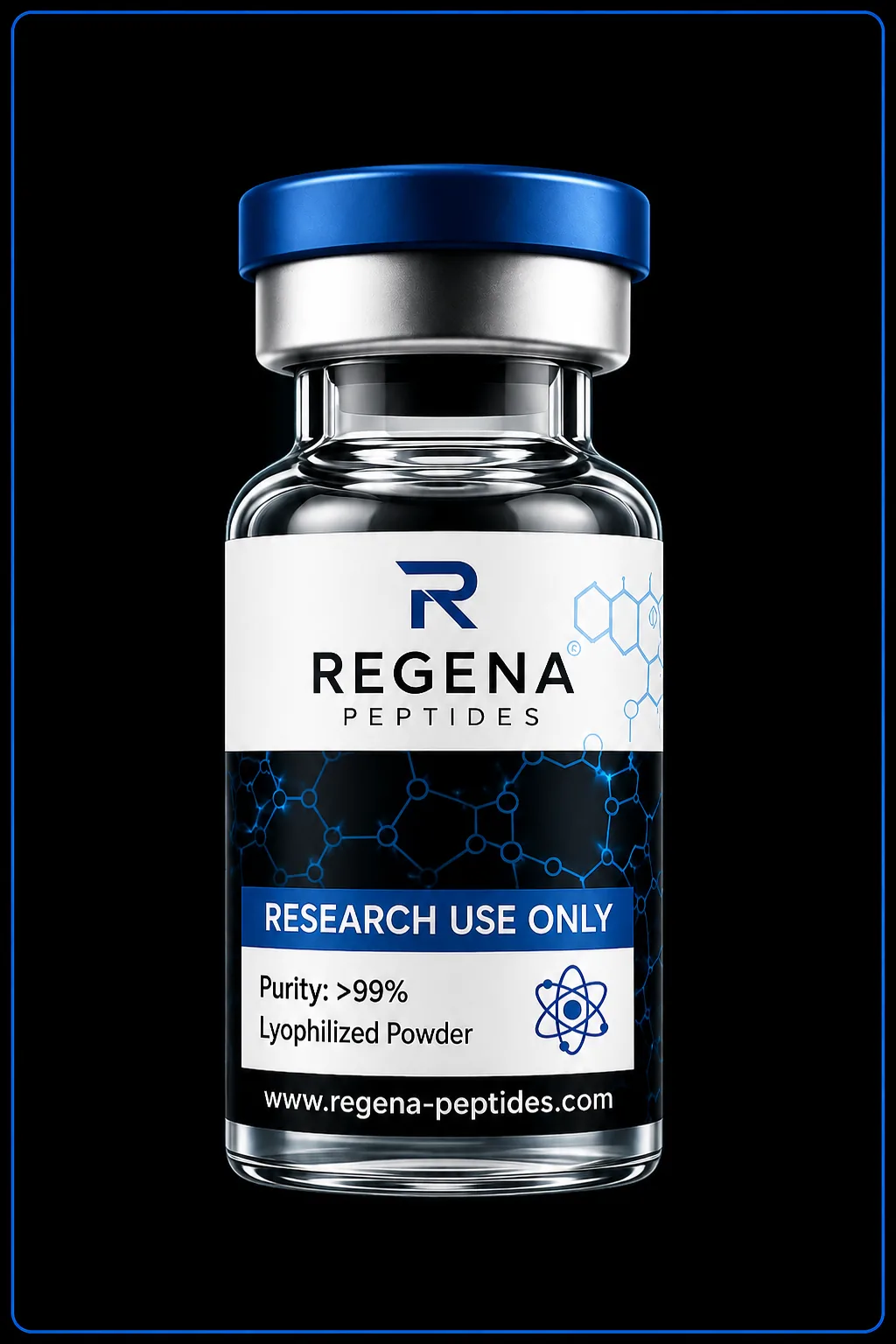Retatrutide research peptide reference vial
